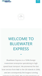 Mobile Screenshot of bluewater-express.com